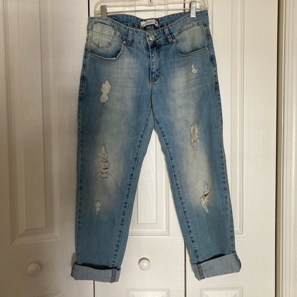 Dilvin | Jeans | Dilvin Mom Jeans Blue Boyfriend Jeans Highwaisted |  Poshmark